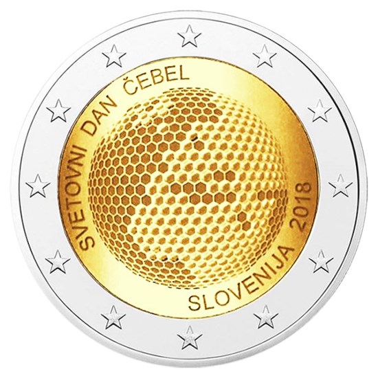 Slovenia 2 Euro "World Bee Day" 2018