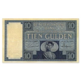 10 Gulden "Zeeuws Meisje" 1924 Fr