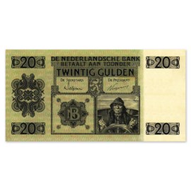 20 Gulden "Roerganger" 1926 Zfr