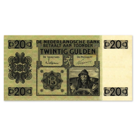 20 Gulden "Roerganger" 1926 Zfr