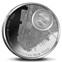 5 Euro 2009 400 jaar Nederland-Manhattan Proof