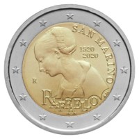 San Marino 2 Euro "Rafael" 2020