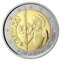 Espagne 2 euros « Don Quichot » 2005