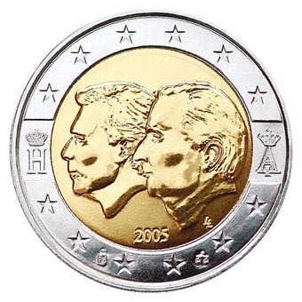 België 2 Euro "Henri & Albert" 2005