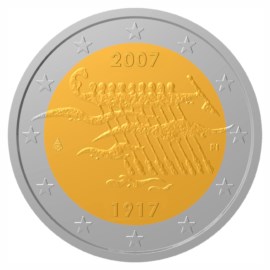 Finland 2 Euro "Onafhankelijkheid" 2007