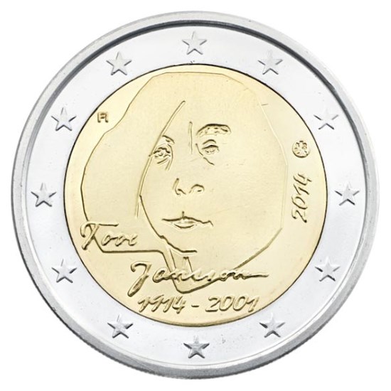 Finland 2 Euro "Tove Jansson" 2014