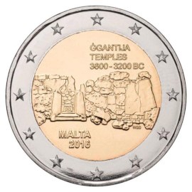 Malte 2 euros « Ggantija » 2016 UNC