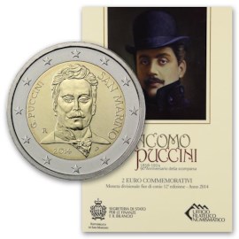 Saint-Marin 2 euros « Puccini » 2014
