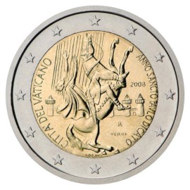 Vaticaan 2 Euro "Paulusjaar" 2008