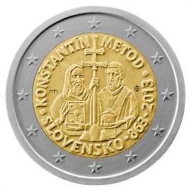 Slovaquie 2 Euro « Konštatín et Metod » 2013