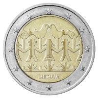 Lithuania 2 Euro "Sing and Dance" 2018