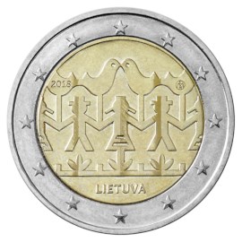 Lituanie 2 euros « Chanson et Danse » 2018