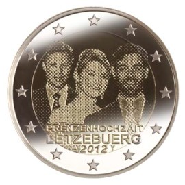 Luxembourg 2 euros « Mariage » 2012