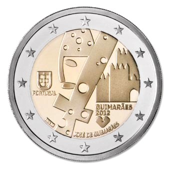 Portugal 2 euros « Guimarães  » 2012 UNC