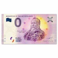 0 Euro Biljet "Koning Willem III"