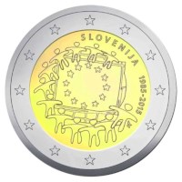 Slovenia 2 Euro "European flag" 2015