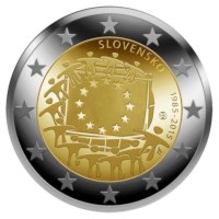 Slowakije 2 Euro "Europese Vlag" 2015