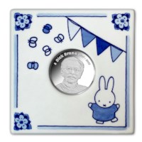 65 Years of miffy Silver 1 Ounce - Royal Delft Edition