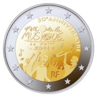 Frankrijk 2 Euro "Fête de la Musique" 2011