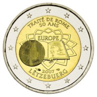 Luxembourg 2 Euro ''Rome'' 2007