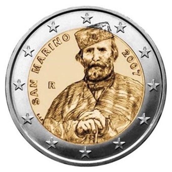 Saint-Marin 2 euros « Garibaldi » 2007