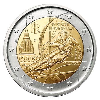 Italie 2 euros « Torino » 2006