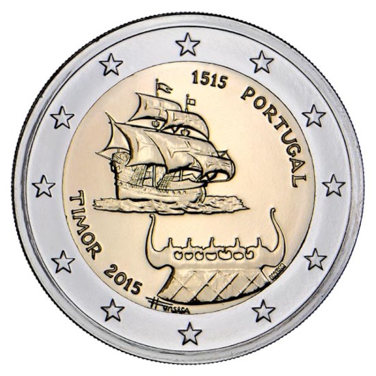 Portugal 2 Euro "Timor" 2015