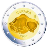 Spain 2 Euro "Altamira" 2015.