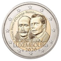 Luxembourg 2 Euro "Prince Henri" 2020