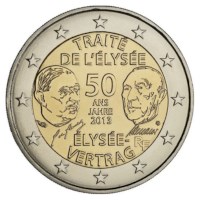 Frankrijk 2 Euro "Élysée" 2013 UNC