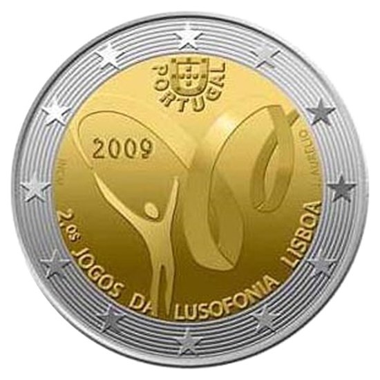 Portugal 2 Euro ''Lusofonia'' 2009