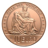 Vatican 10 euros « La Pietà » 2020