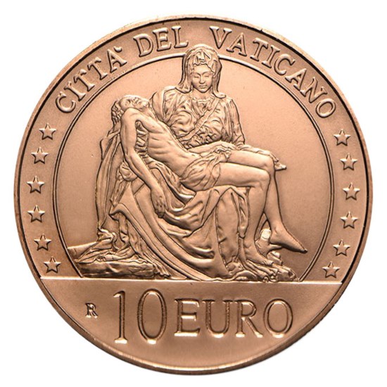 Vatican 10 Euro "La Pietà" 2020