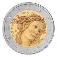 Saint-Marin 2 euros « Botticelli » 2010