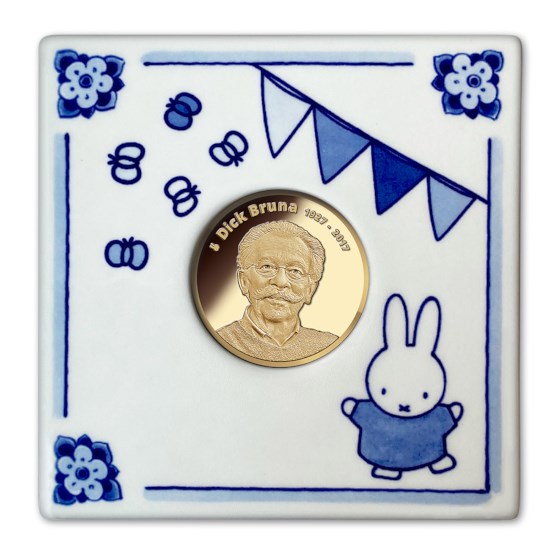 65 Years of miffy Gold 1 Ounce - Royal Delft Edition