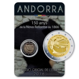Andorre 2 euros « Nova Reforma » 2016
