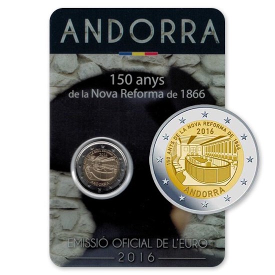 Andorra 2 Euro "Nova Reforma" 2016