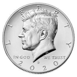 US Half Dollar "Kennedy" 2020 D