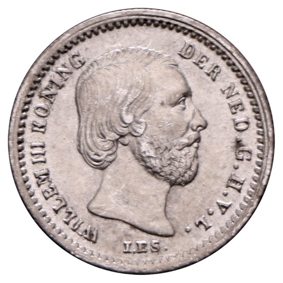 5 Cent 1876-1879 Willem III ZFr