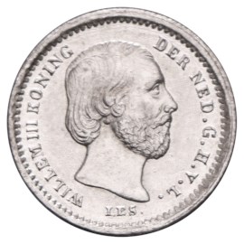 5 Cent 1887 Willem III ZFr