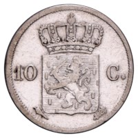 10 Cent 1818-1828 Willem I ZFr