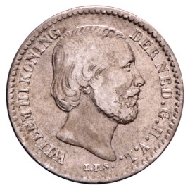 10 Cent 1849-1874 Willem III ZFr