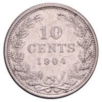 10 Cent 1898-1906 Wilhelmina ZFr