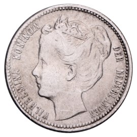 25 Cent 1898 Wilhelmina ZFr