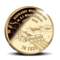 Woudagemaal 10 Euro Coin 2020 Gold Proof