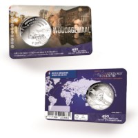 Woudagemaal 5 Euro Coin 2020 BU-quality in Coincard