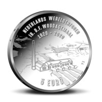 Woudagemaal 5 Euro Coin 2020 UNC-quality in Coincard