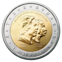 Luxembourg 2 Euro "Henri / Adolphe" 2005