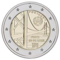 Portugal 2 Euro "25-April-Brug" 2016