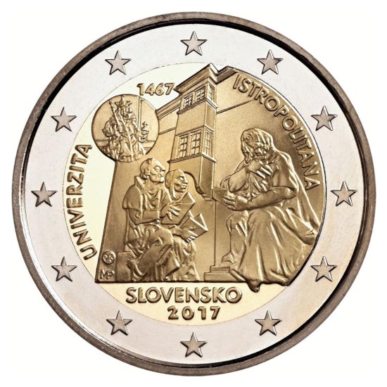 Slovakia 2 Euro "Istropolitana" 2017